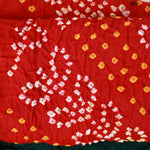 Load image into Gallery viewer, Red Bandhini Cotton Suit