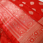 Load image into Gallery viewer, Red Banarasi