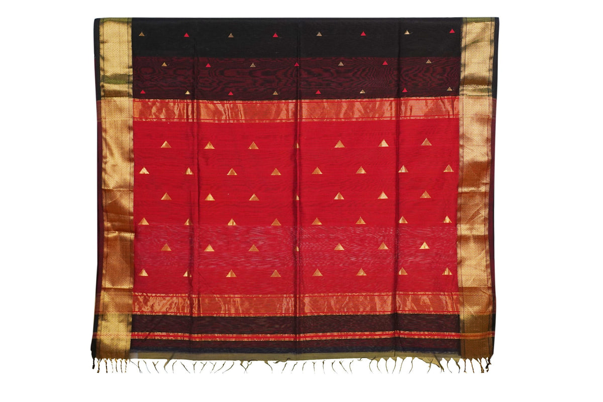 Black red maheshwari image