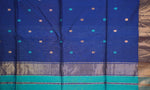 Load image into Gallery viewer, Blue Contrast Maheshwari - Image