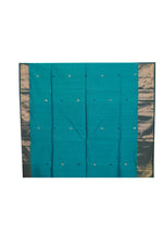 Load image into Gallery viewer, Blue Contrast Maheshwari - Image