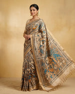 Load image into Gallery viewer, Madhubani Saree BY