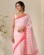 Load image into Gallery viewer, Fine Touch Red Saree