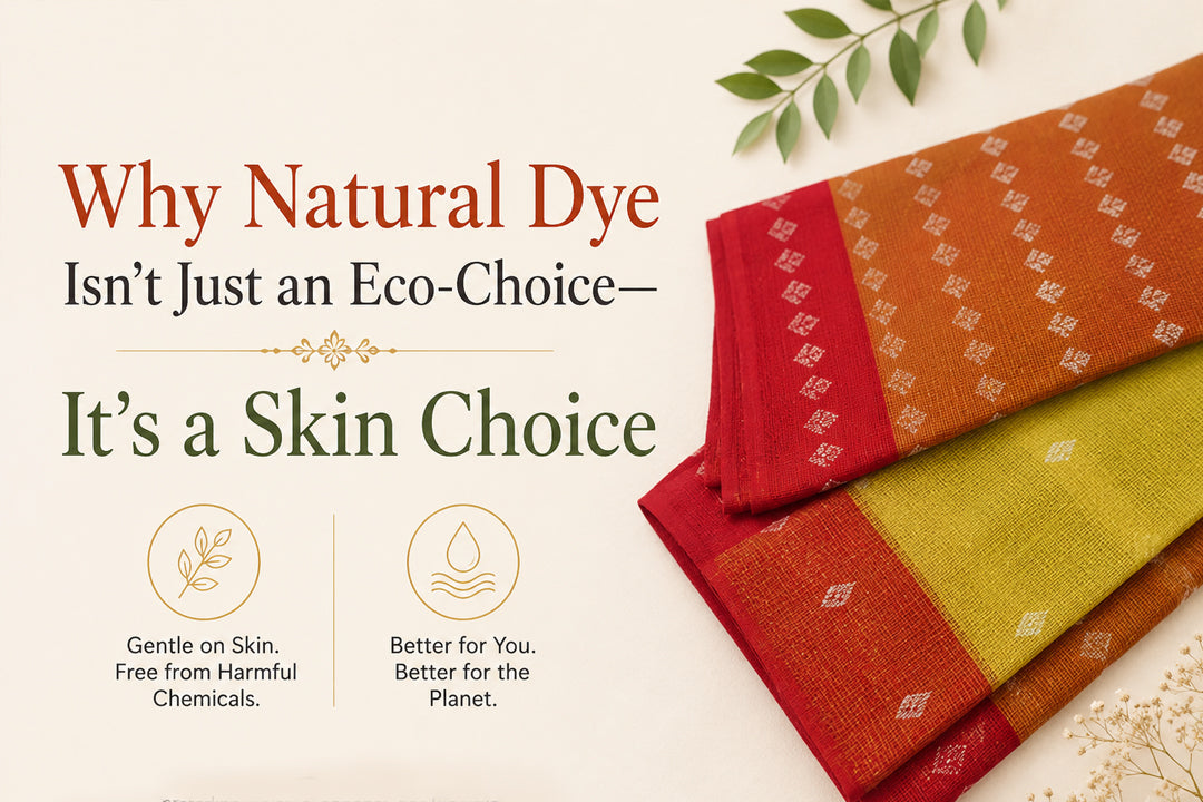 Why natural dye isn't just an eco choice — it's a skin choice