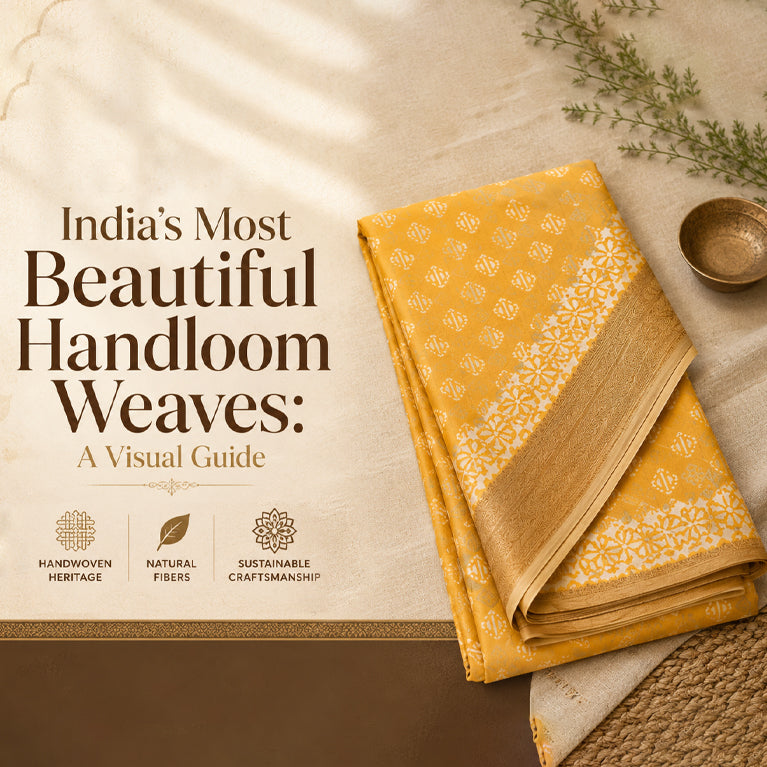 India's most beautiful handloom weaves: a visual guide