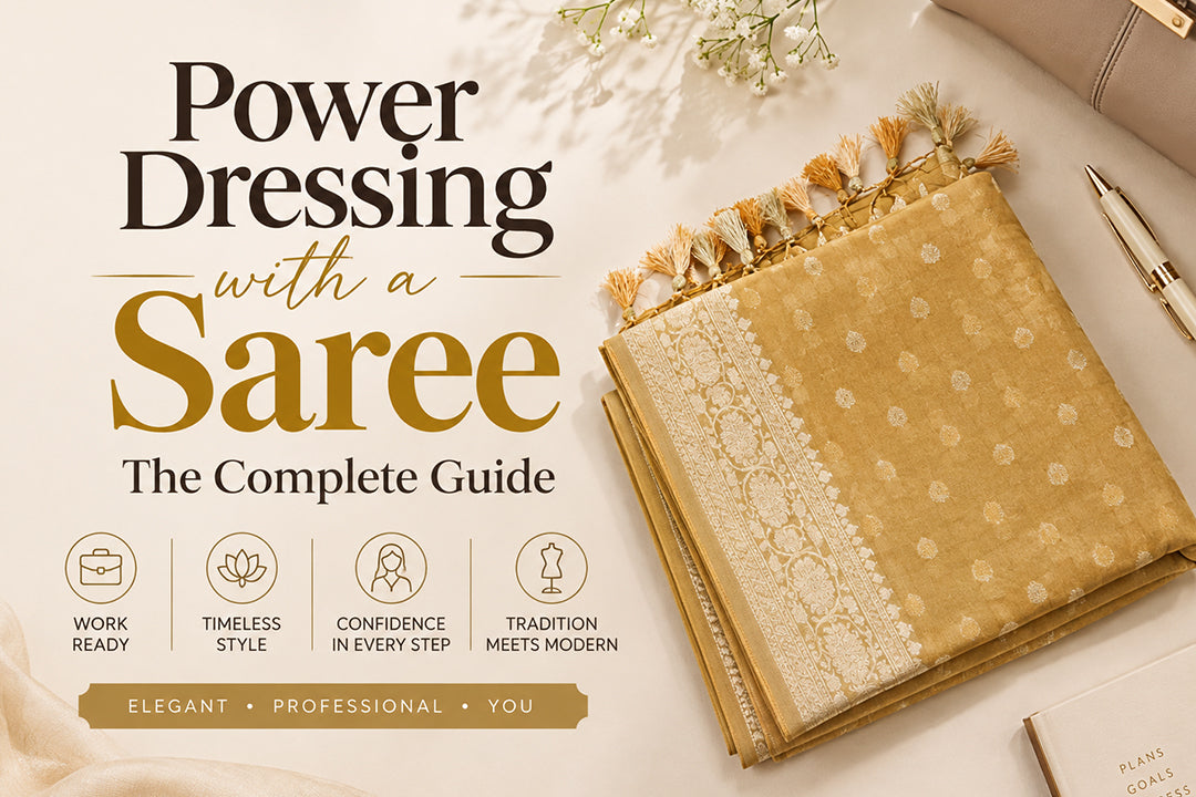 Power dressing with a saree: the complete guide