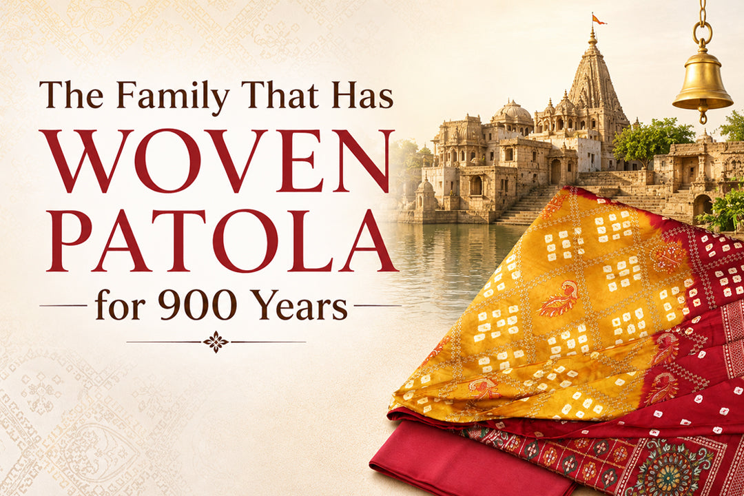The family that has woven patola for 900 years