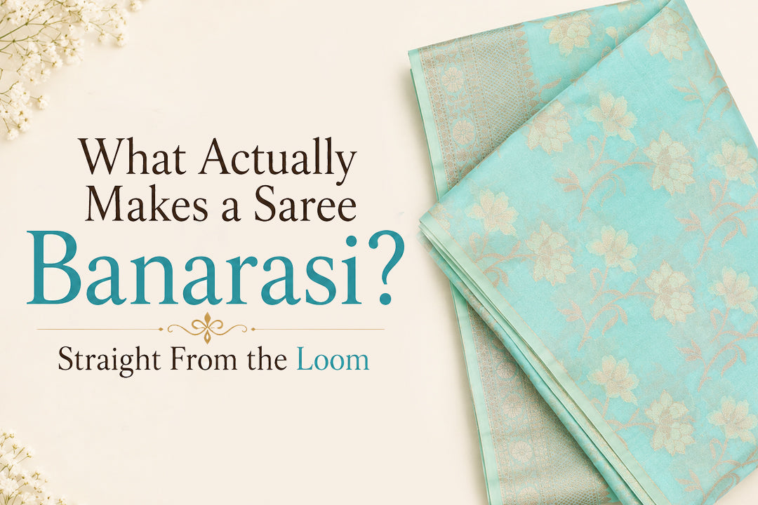 What actually makes a saree banarasi sarees
