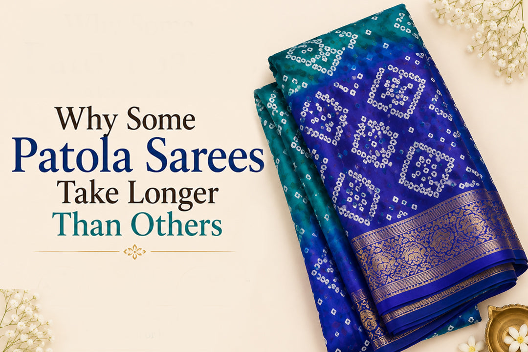 Why some patola sarees take longer than others