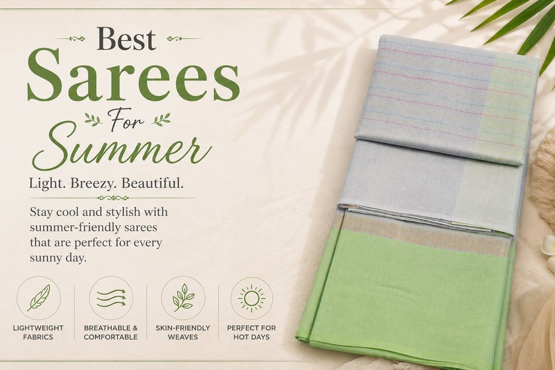 Best summer sarees to beat the heat (without giving up style)