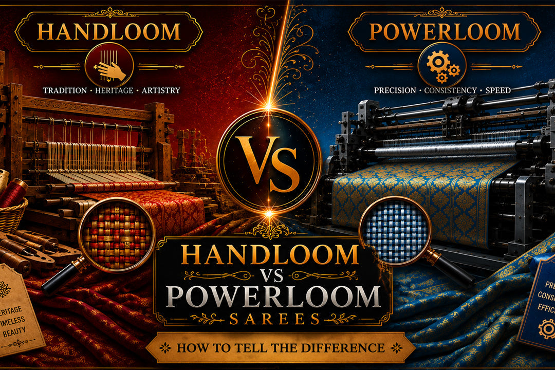 Handloom vs powerloom: how to tell the difference