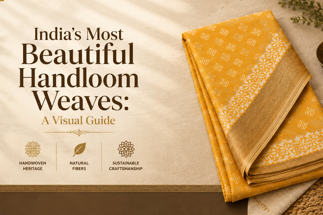 India's most beautiful handloom weaves: a visual guide