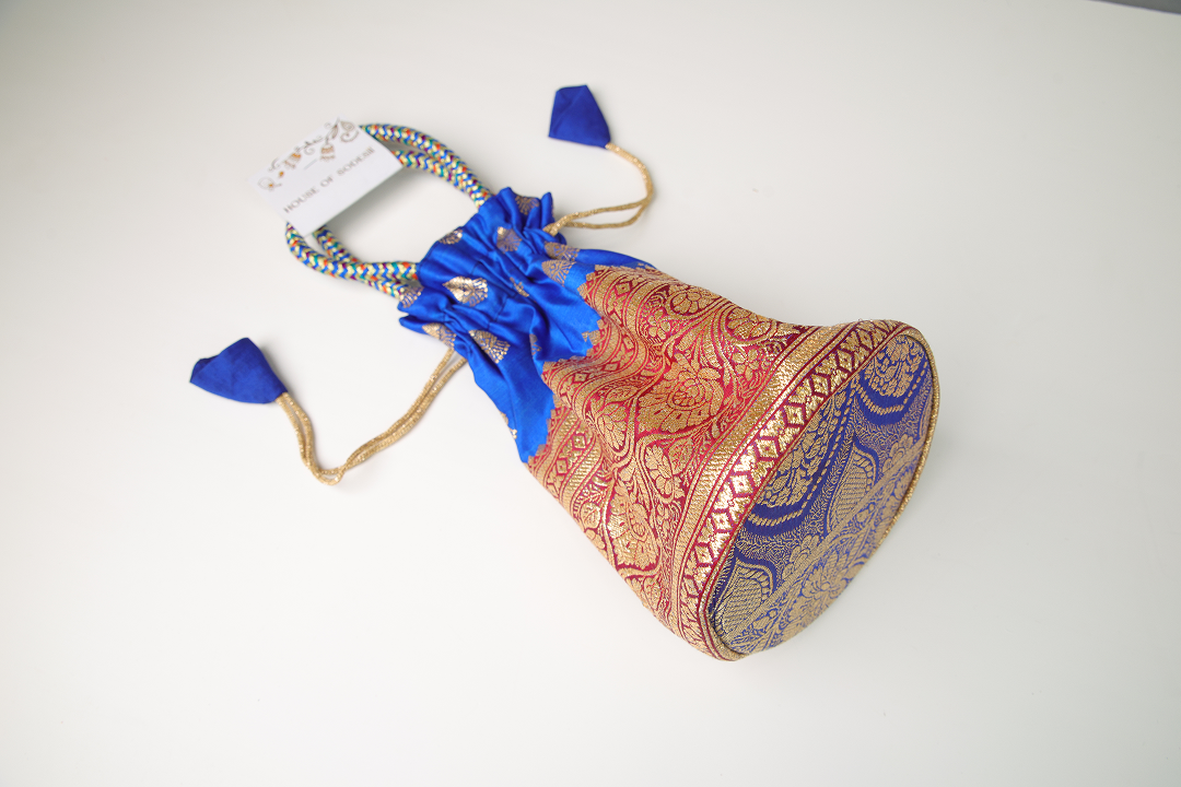 Blue Red Potli