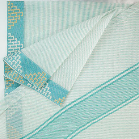 Fine touch green saree