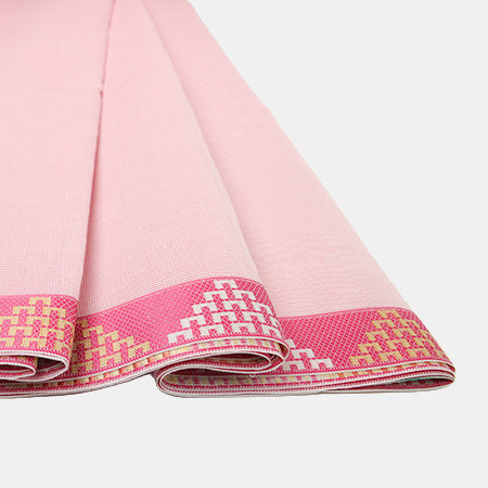Fine Touch Pink Saree
