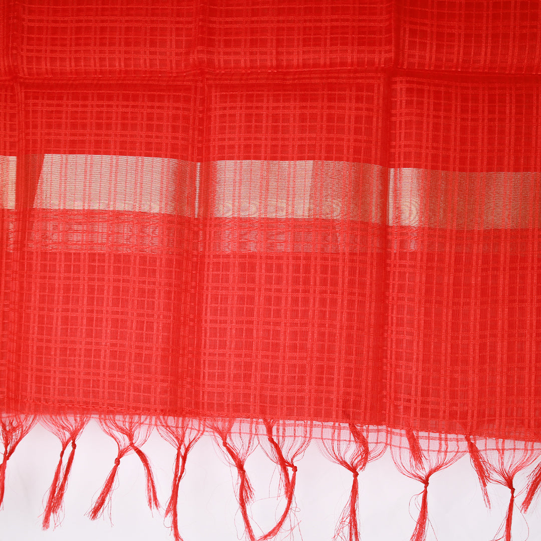Red dupatta light