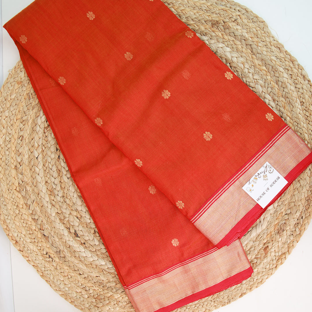 Mul Chanderi Pallu Butta
