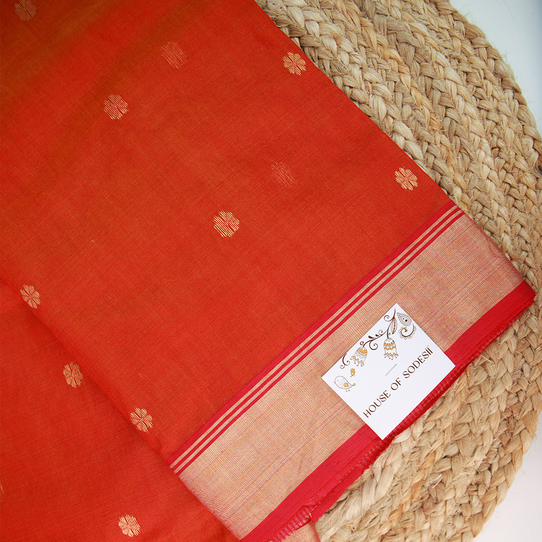Mul Chanderi Pallu Butta