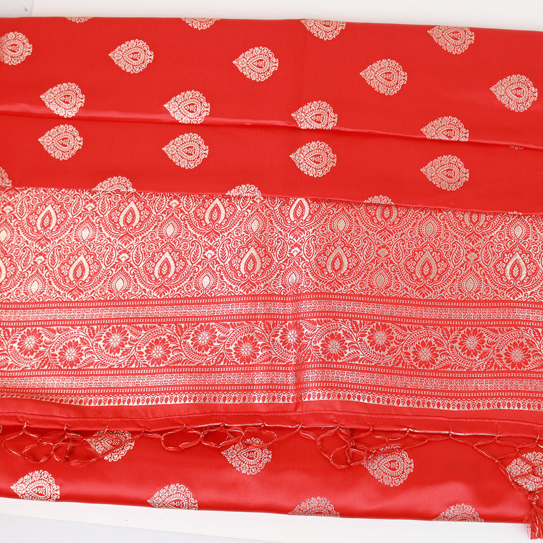 Red Banarasi