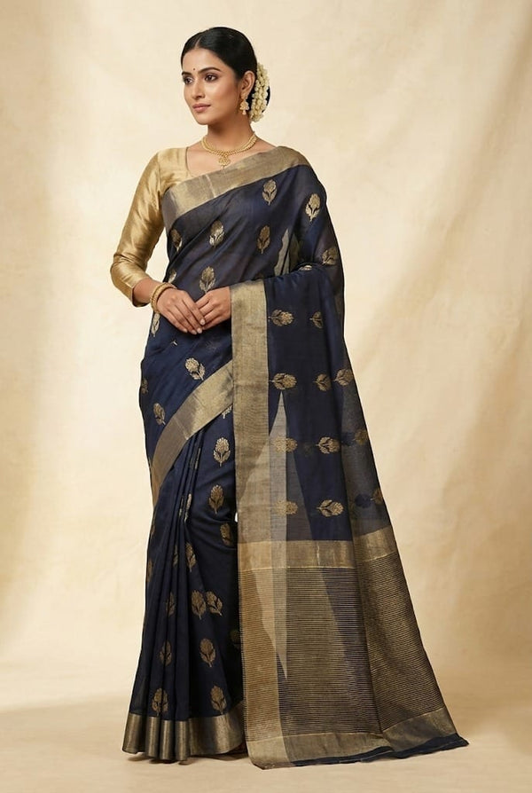 Black Gold Chanderi