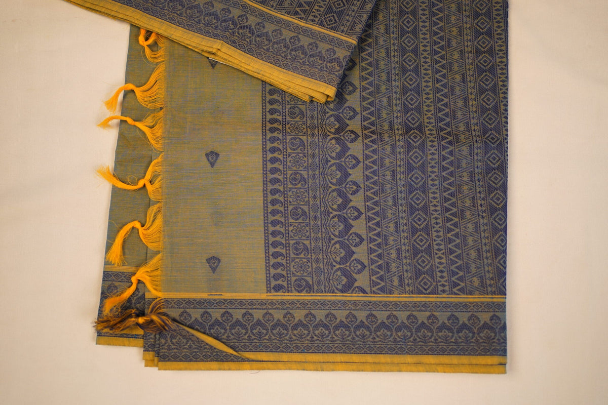 Blue resham   image