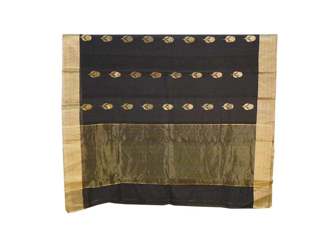 Black Gold Chanderi - Image