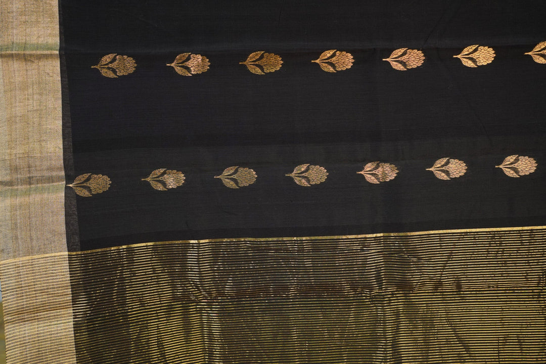Black Gold Chanderi - Image