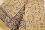 Load image into Gallery viewer, Worli Art Saree (Blue) - Image

