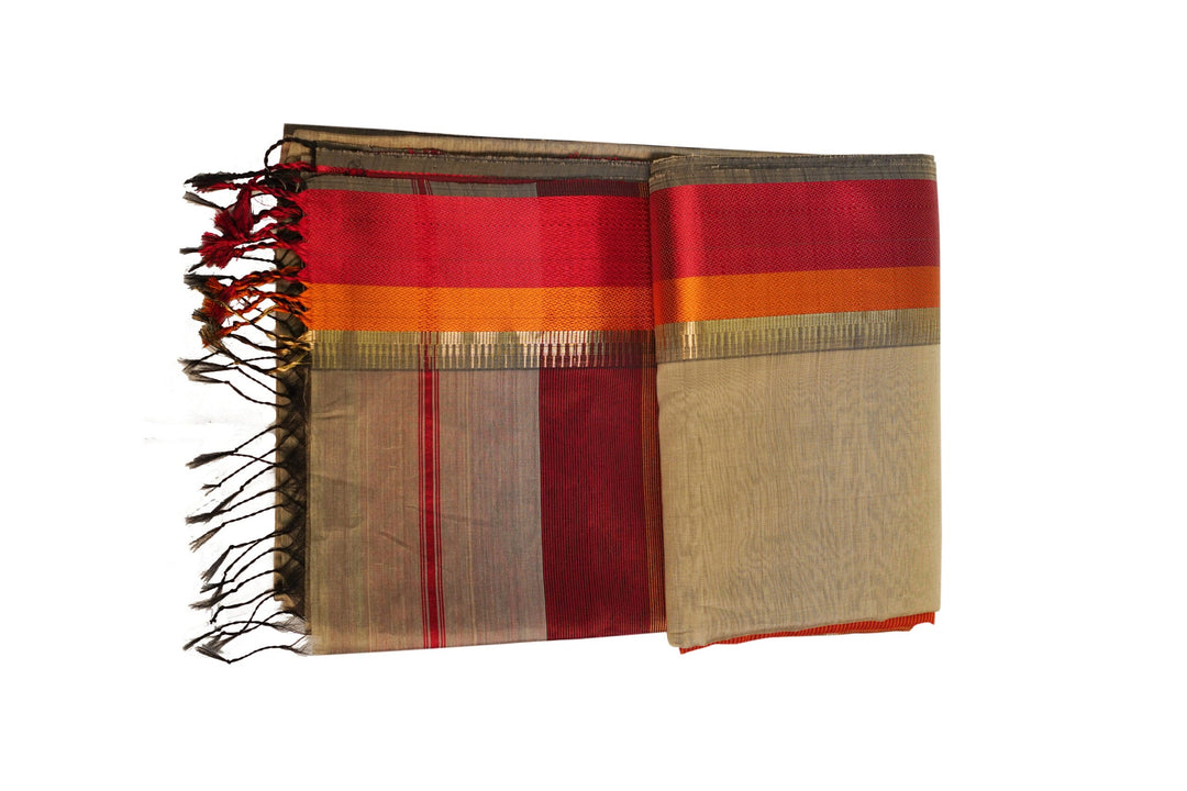 Traditional (Grey) Maheshwari - Image