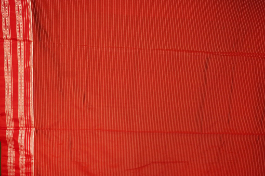 Ilkal saree Maroon Check - Image