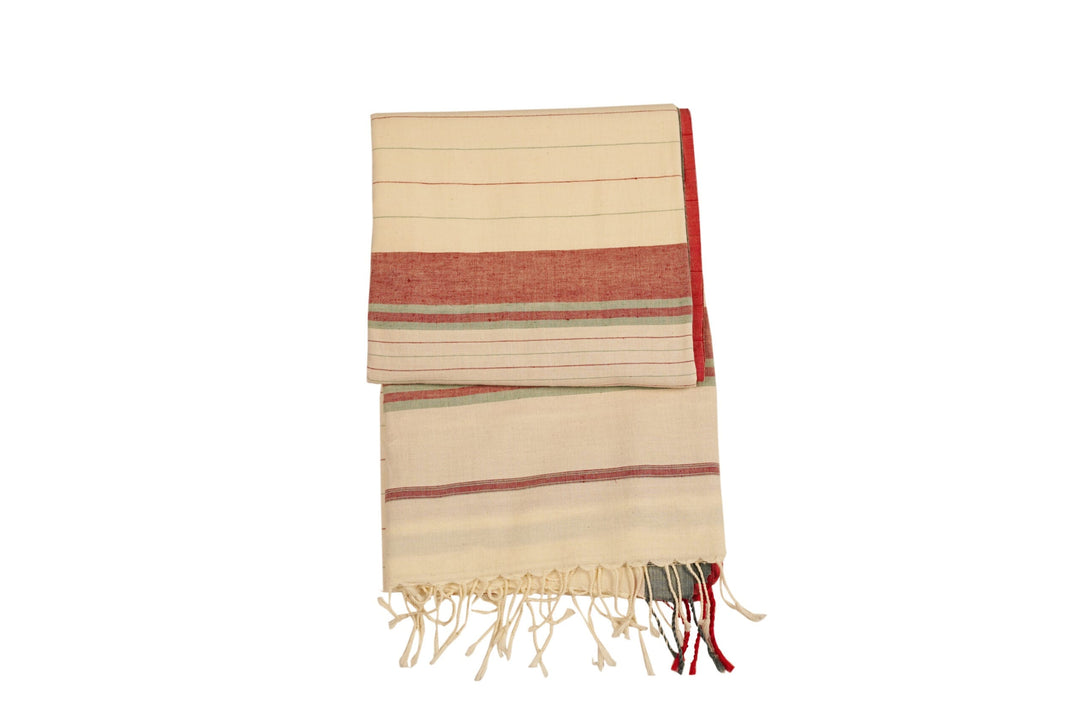Handloom Stripe Maheshwari - Image