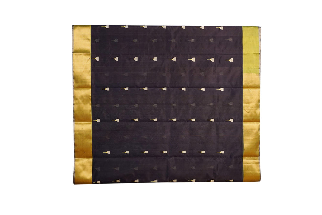 Navy Blue Silk - Image
