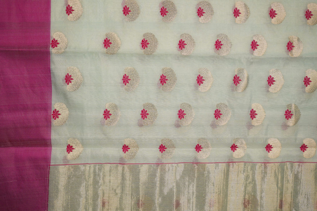 Aqua Blue Silk - Image