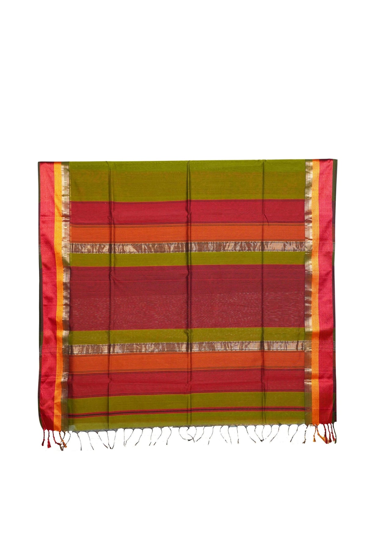 Traditional (green) maheshwari   image