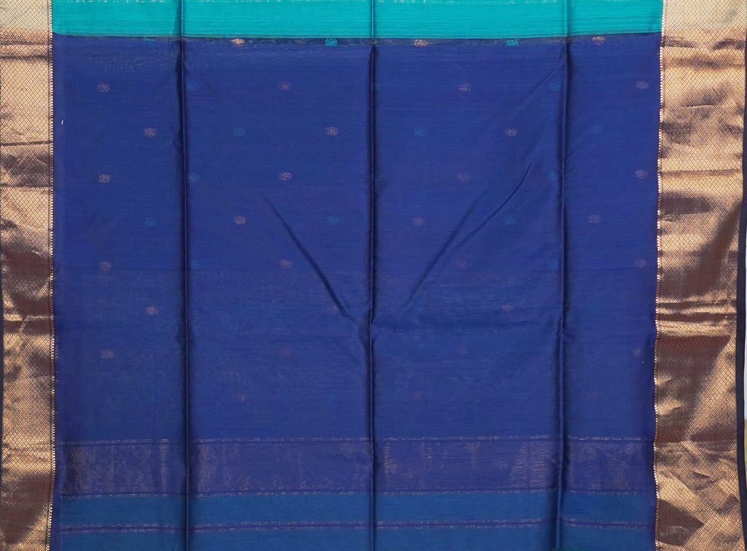 Blue Contrast Maheshwari - Image