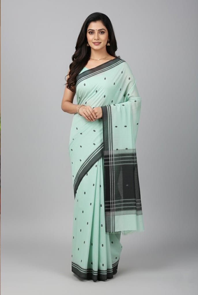 Light green chanderi